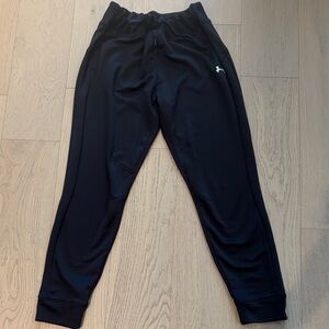 Under Armour Black Performance Joggers with White Logo